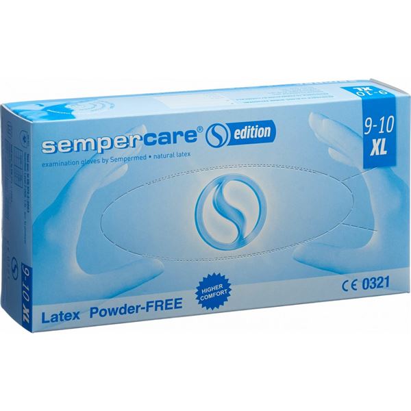 Rukavice Sempercare XL bez pudru 100ks