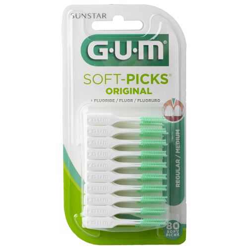 G.U.M. MK Soft Picks 80 ks, M bez pouzdra