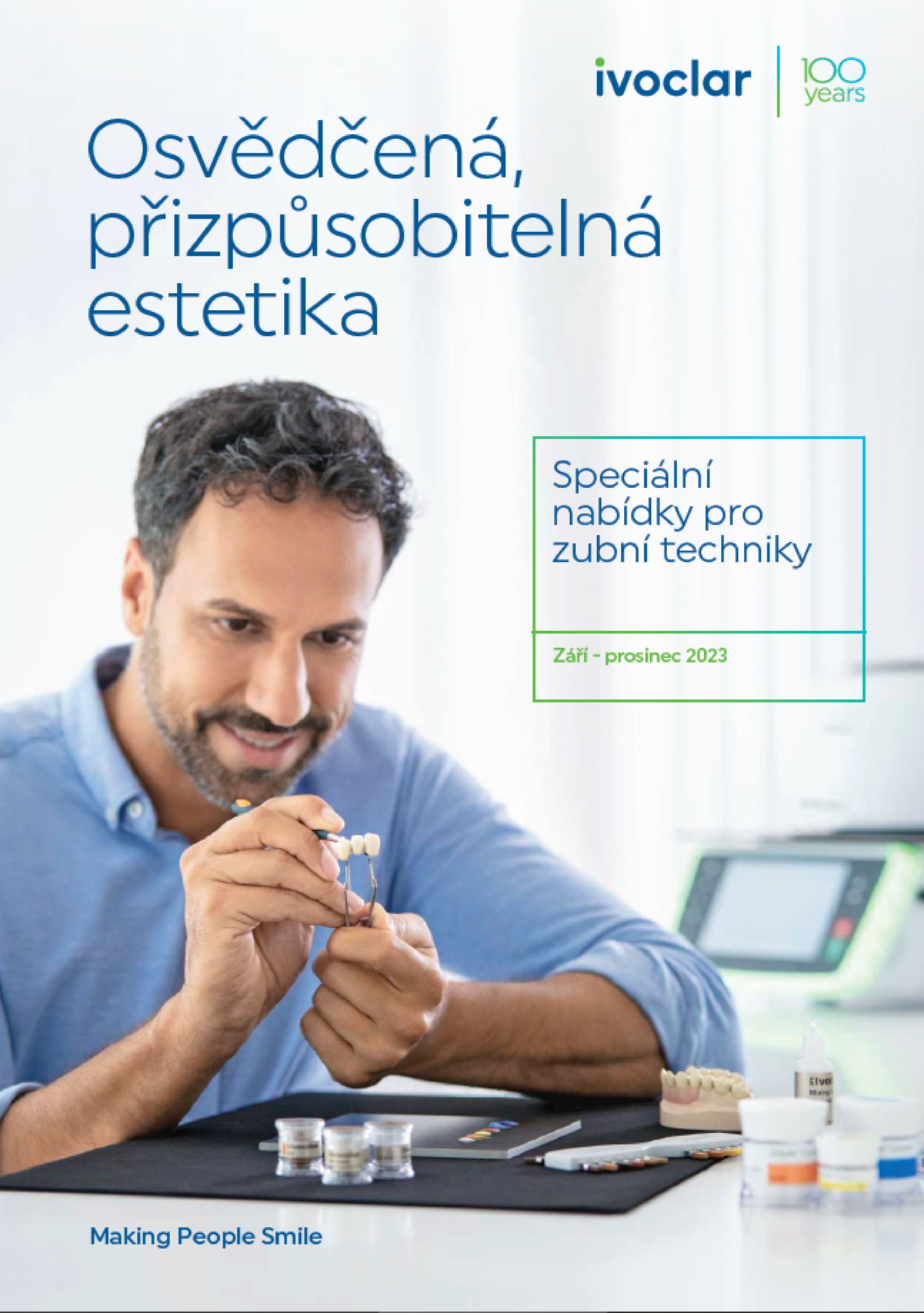 Ivoclar leták laboratoř a přehled akcí