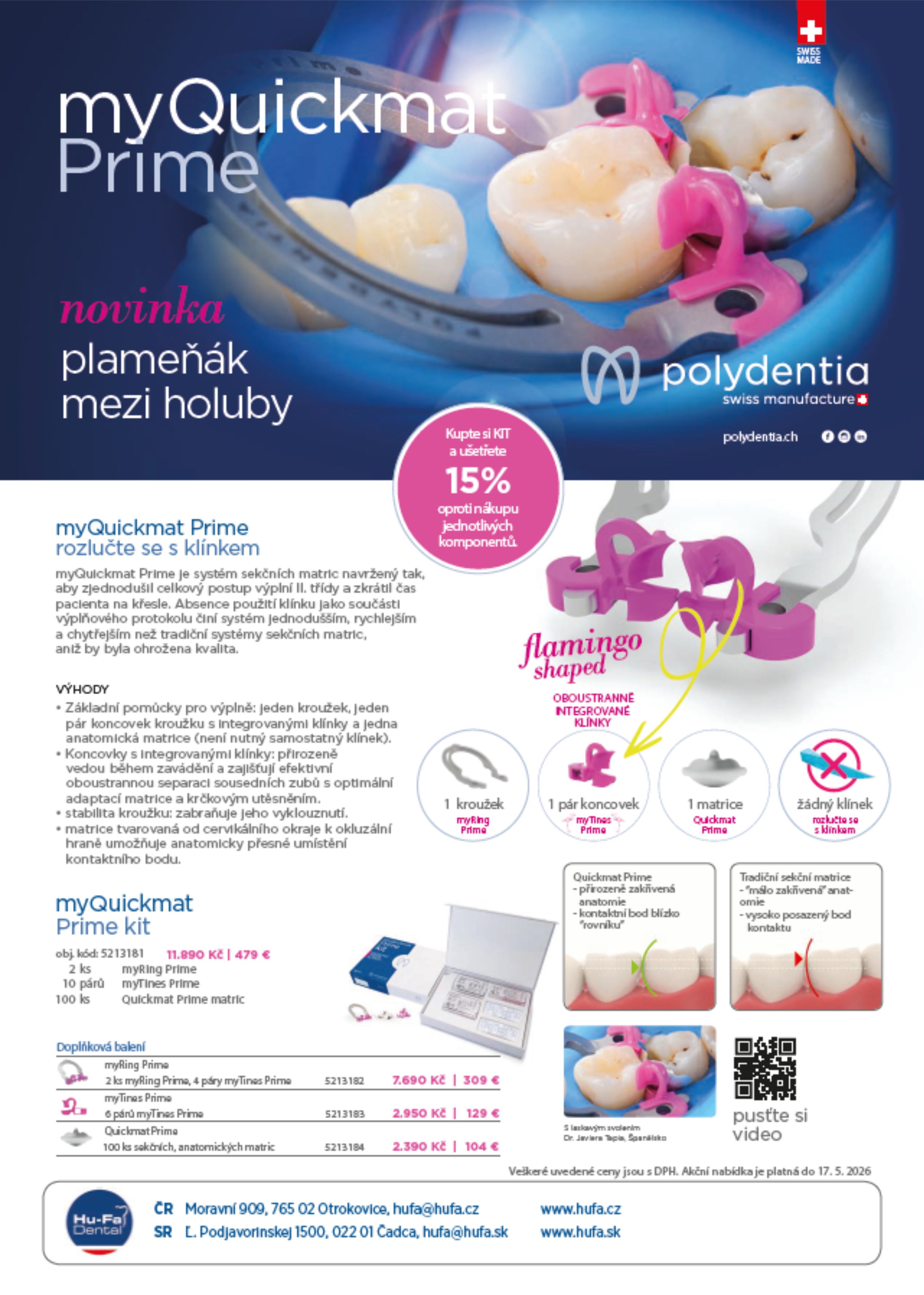 Polydentia nabídky na březen a duben