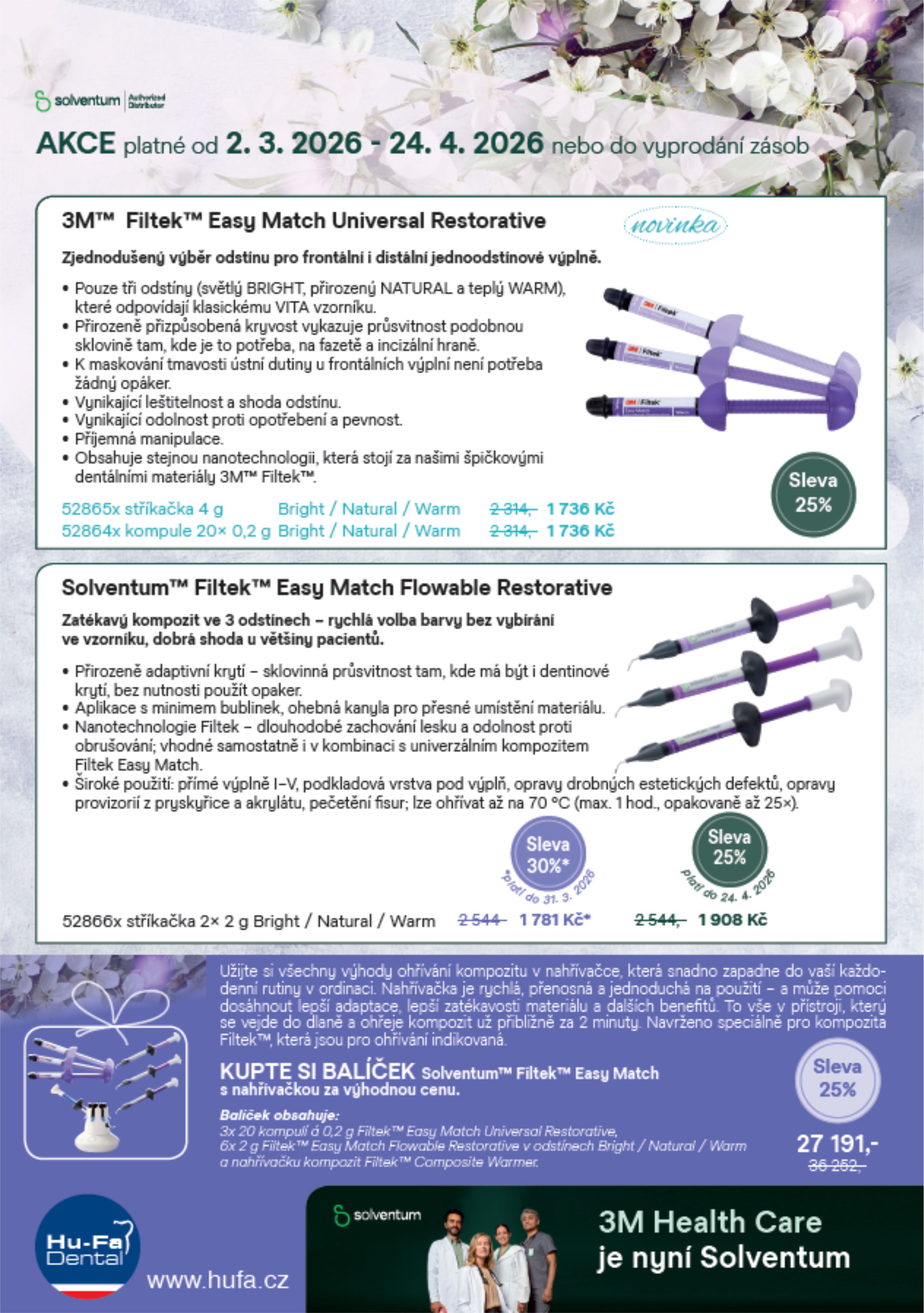 Akční nabídky 3M Solventum